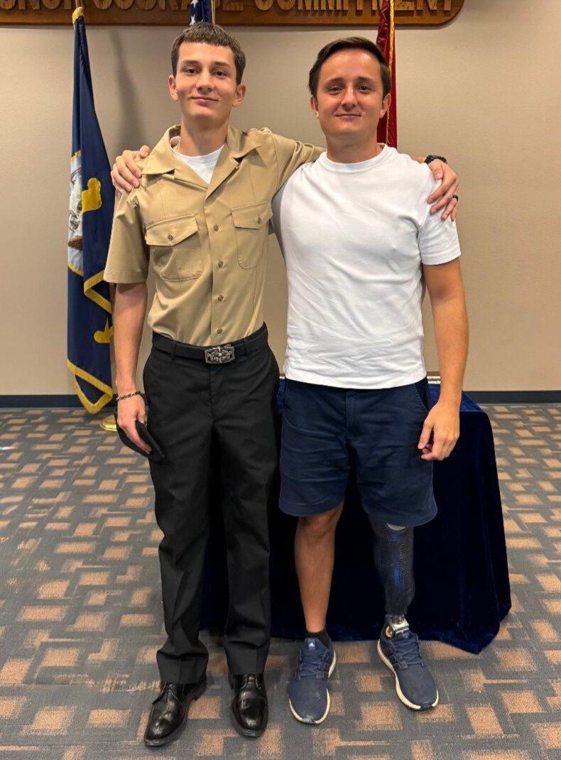 Christopher Simpson at Naval Air Station Pensacola