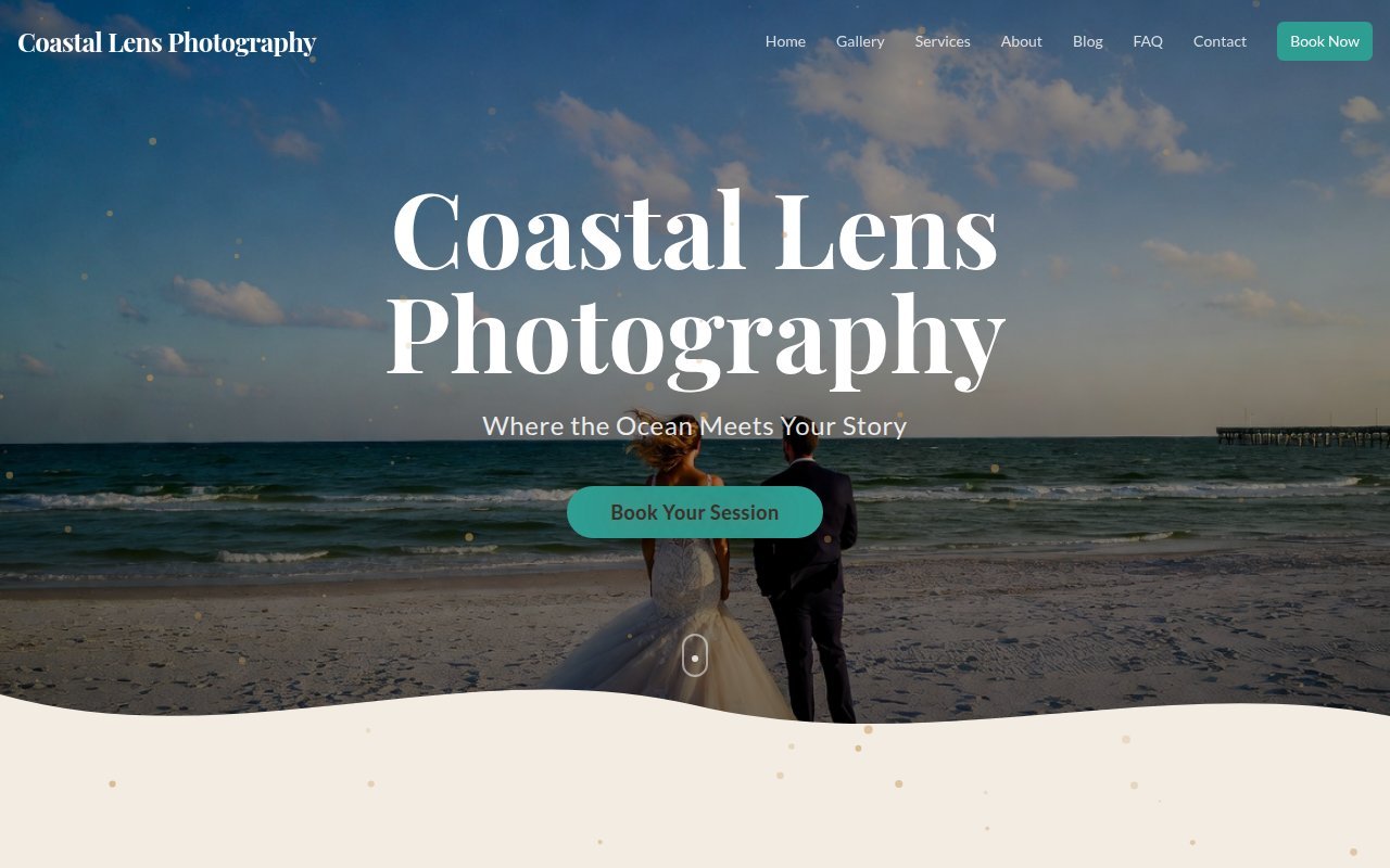 Coastal Canvas website preview
