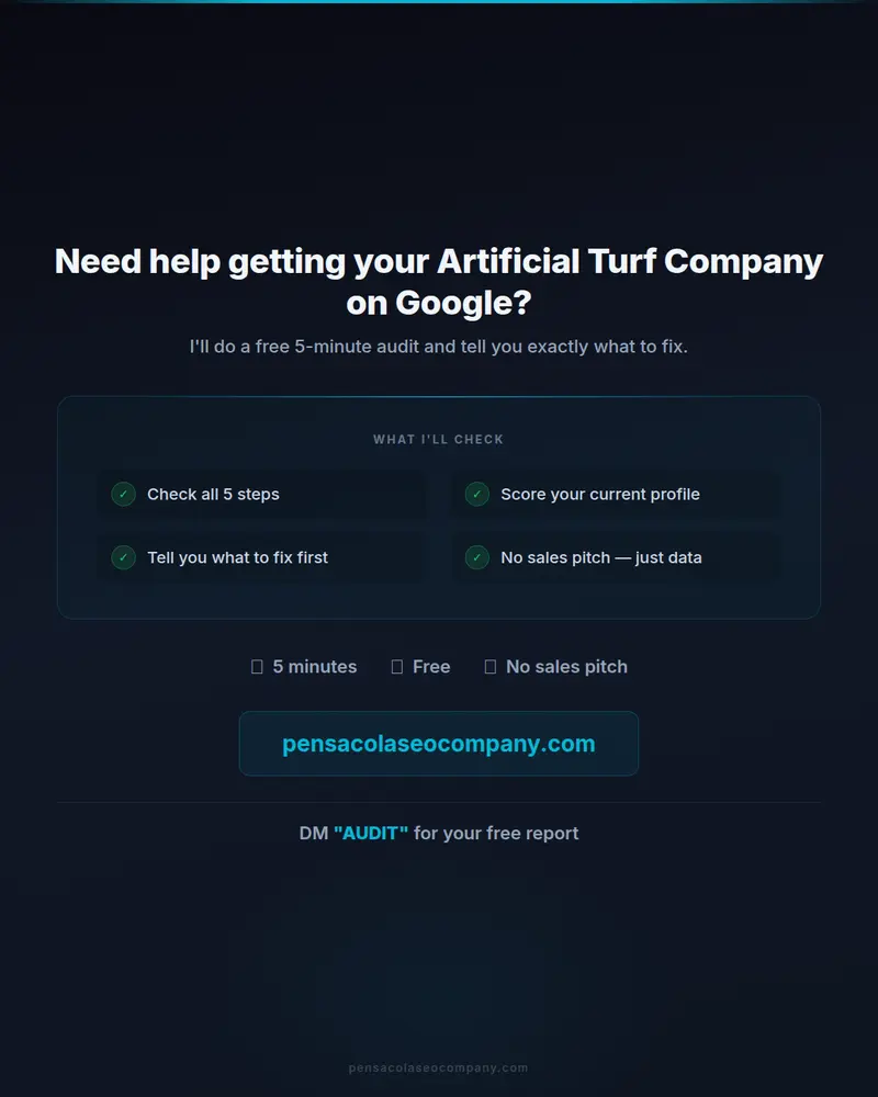 Google 5 steps 07 cta — Artificial Turf SEO guide by Pensacola SEO Company