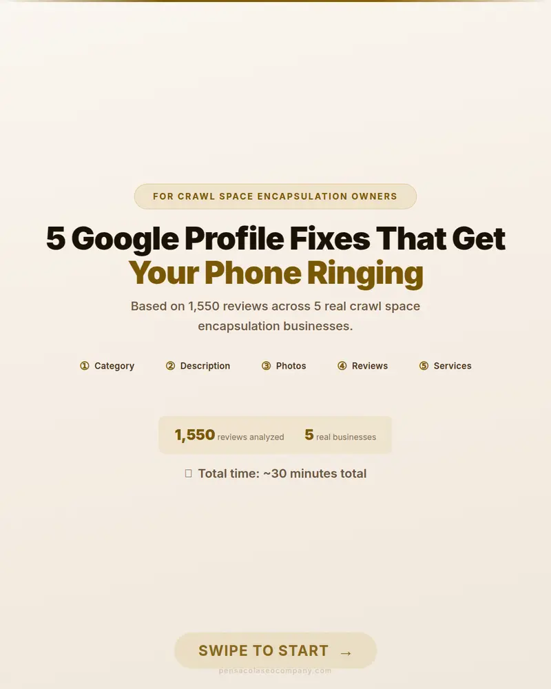 Visual psych 01 cover action — Crawl Space Encapsulation SEO guide by Pensacola SEO Company