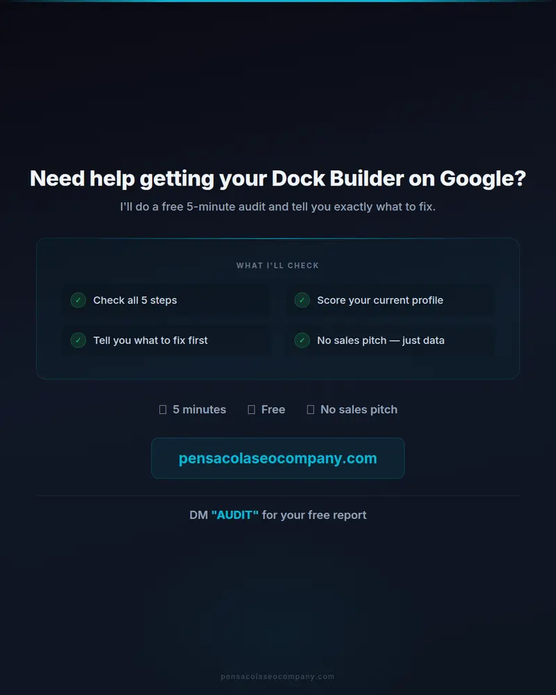 Google 5 steps 07 cta — Dock Building SEO guide by Pensacola SEO Company