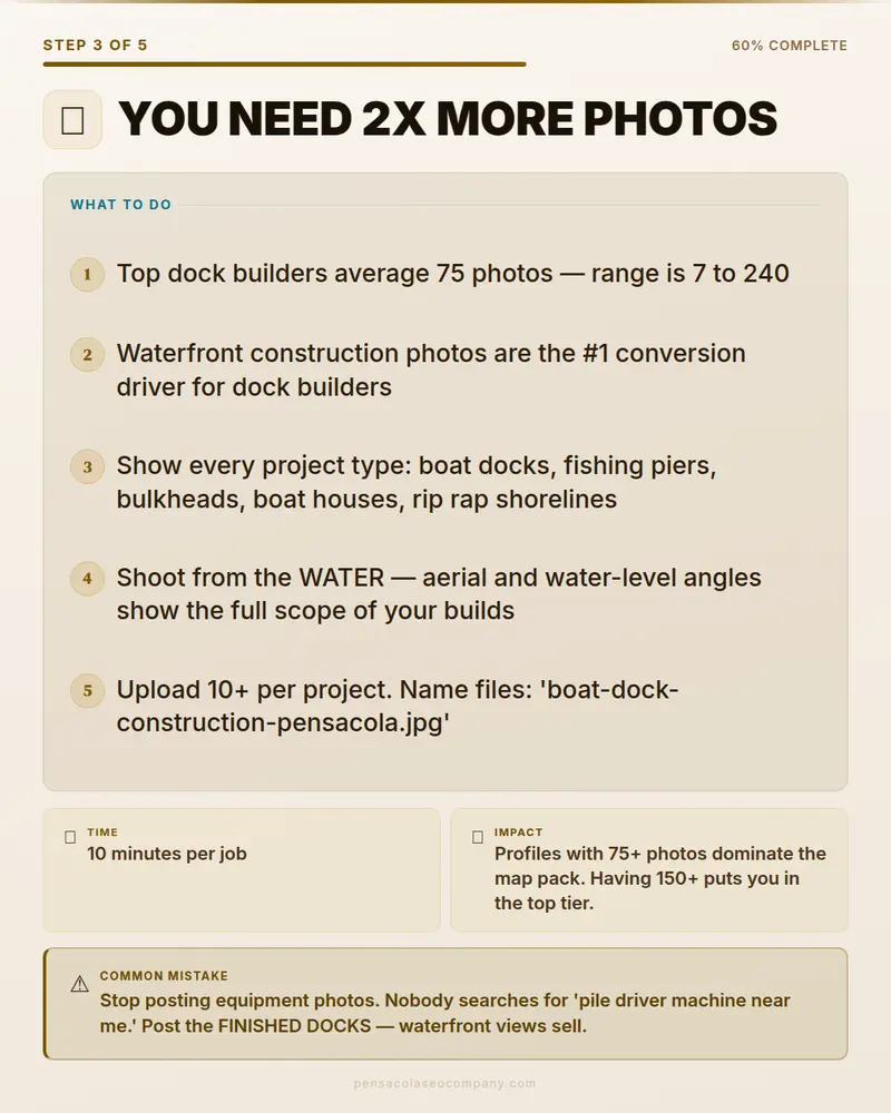 How Dock Builder Companies Can Get More Google Reviews