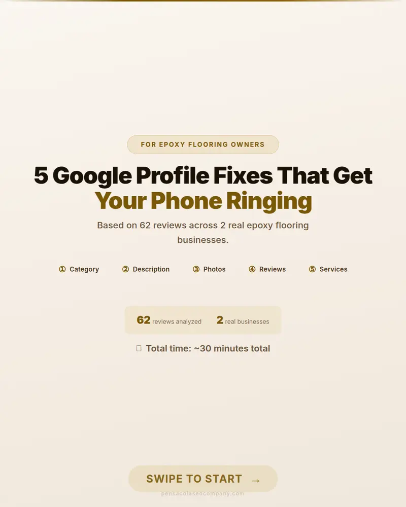 Visual psych 01 cover action — Epoxy Flooring SEO guide by Pensacola SEO Company