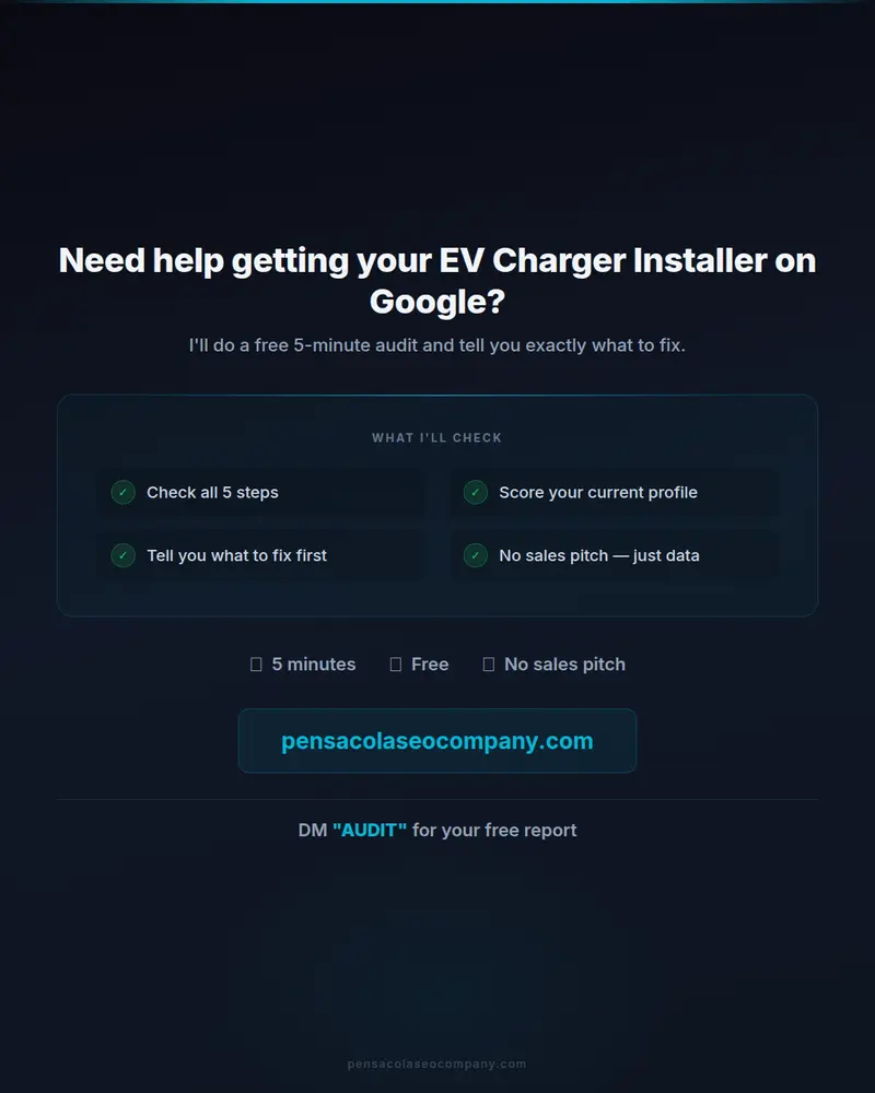 Google 5 steps 07 cta — EV Charger Installation SEO guide by Pensacola SEO Company