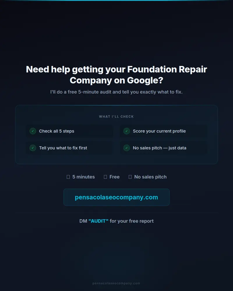 Google 5 steps 07 cta — Foundation Repair SEO guide by Pensacola SEO Company