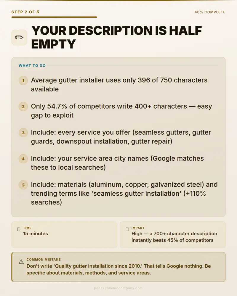 Seasonal SEO Strategy for Gutter Installation Companies