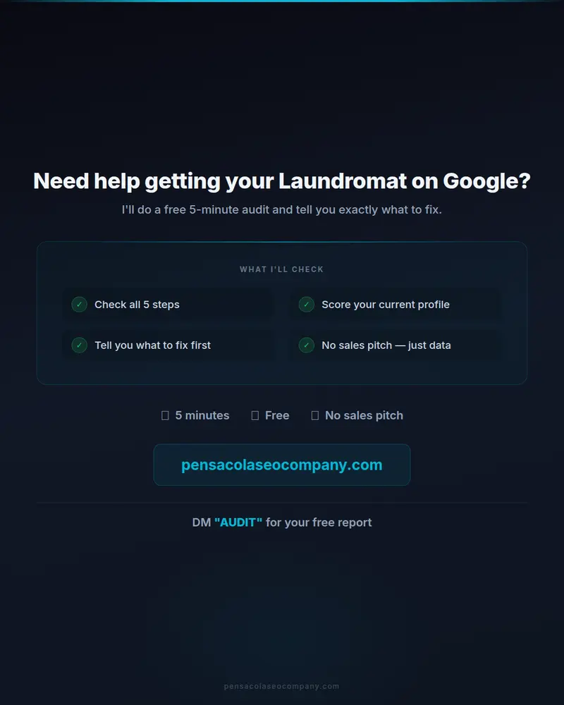 Google 5 steps 07 cta — Laundromat SEO guide by Pensacola SEO Company