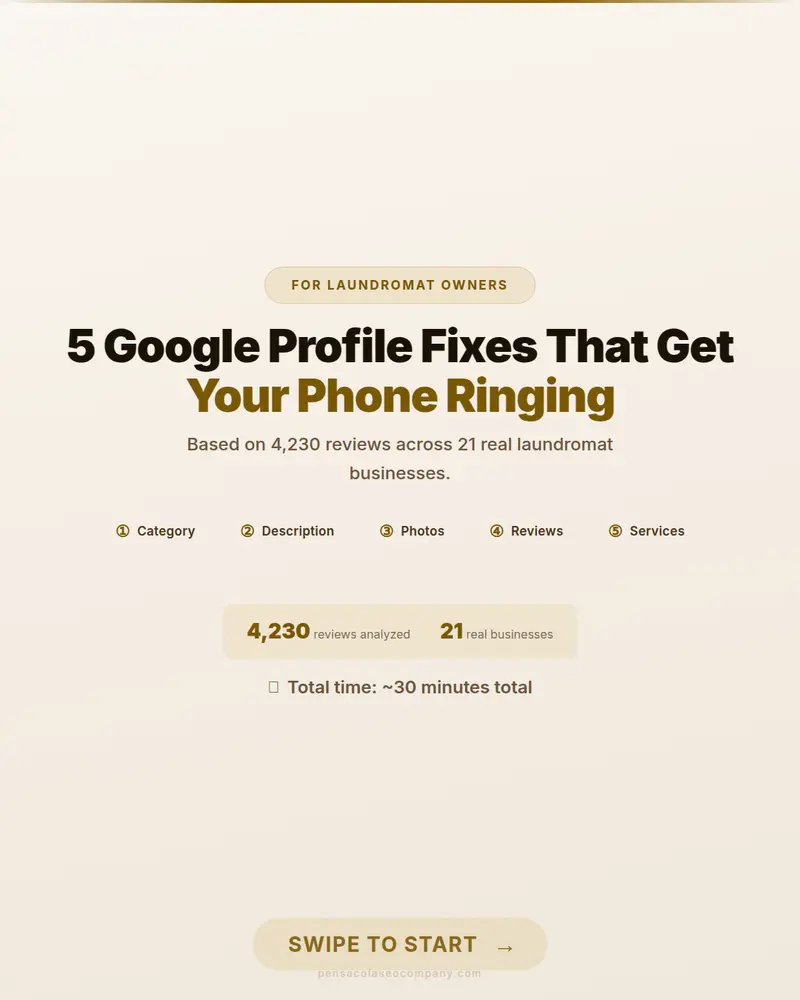 Visual psych 01 cover action — Laundromat SEO guide by Pensacola SEO Company