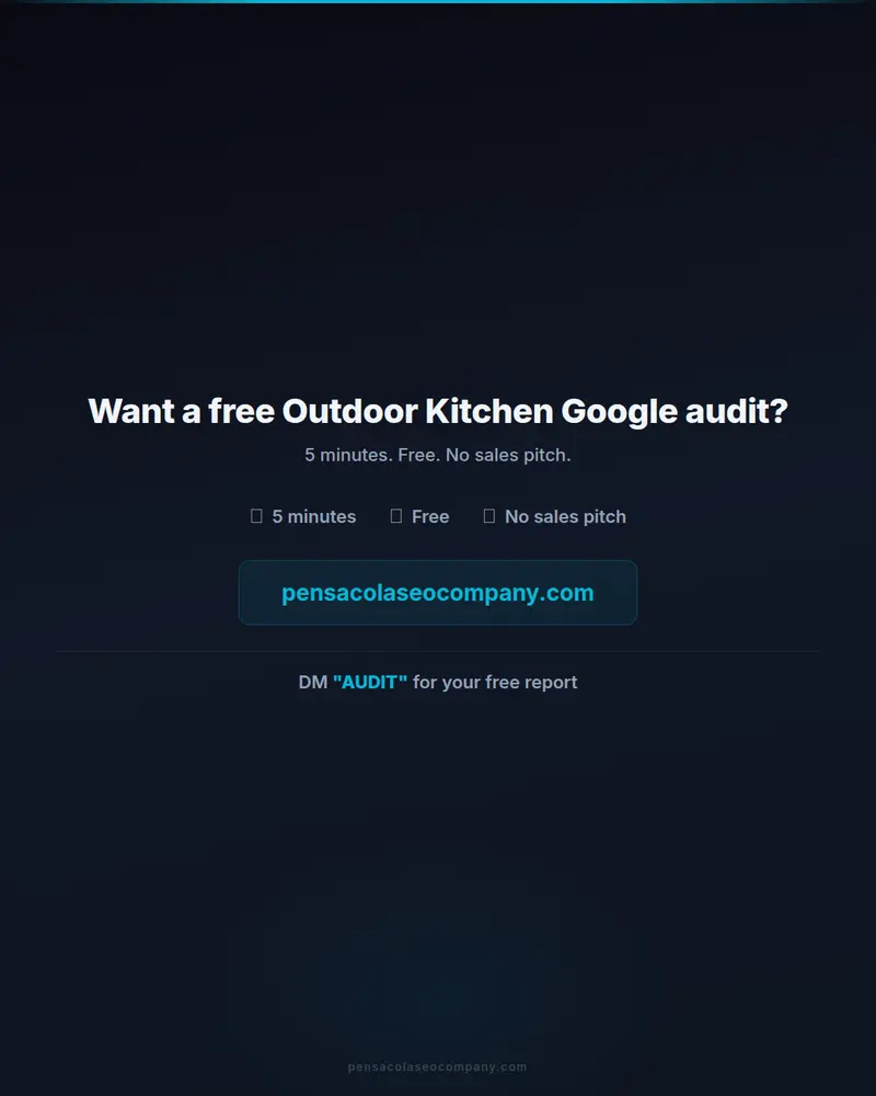 Reviews 06 cta — Outdoor Kitchen SEO guide by Pensacola SEO Company