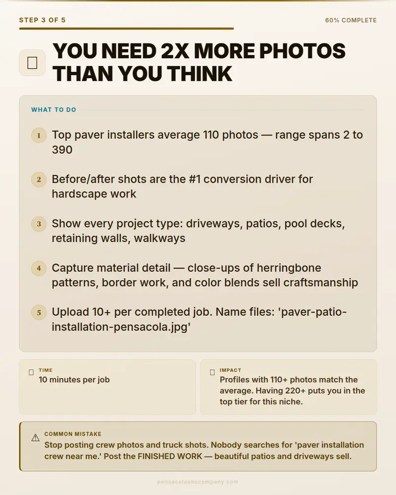 How Paver Installer Companies Can Get More Google Reviews