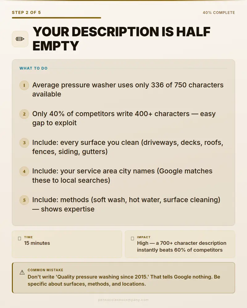 Why Pressure Washing Companies With More Photos Get More Calls