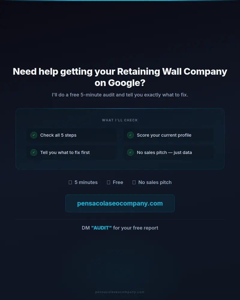 Google 5 steps 07 cta — Retaining Wall SEO guide by Pensacola SEO Company