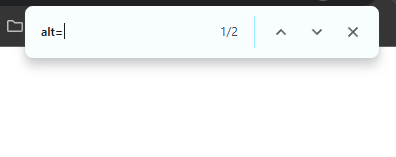 Counting image alt attributes in a competitor plumber page's source code
